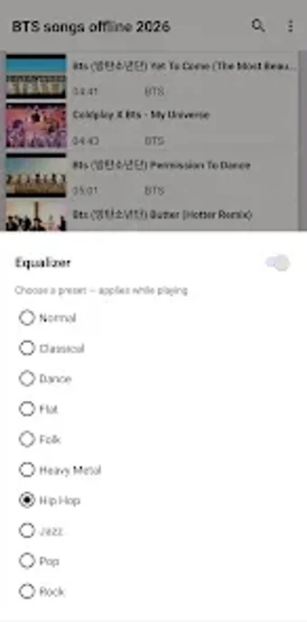 Imagen 0 para Songs BTS Offline 2026