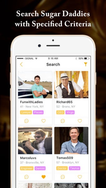 Imagen 0 para #1 Sugar Daddy Dating App…
