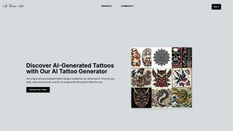 Imagen 0 para AI Tattoo Ink