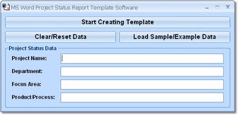 Image 0 for MS Word Project Status Re…