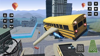 Image 0 for Flying Bus Driving simula…