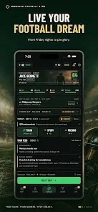 Image 0 for American Football Star