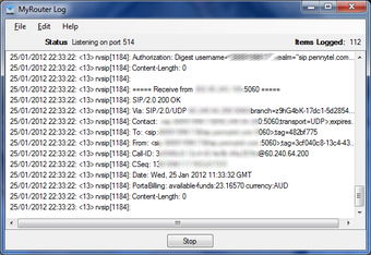 Imagen 1 para MyRouter Log