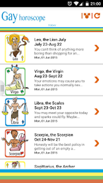 Imagen 0 para Gay Horoscope