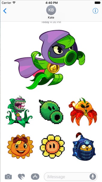 Imagen 2 para Plants vs Zombies Sticker…