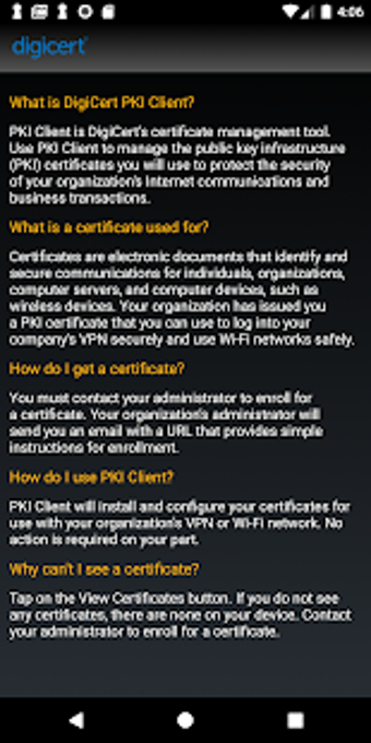 Image 1 for DigiCert PKI Client For A…