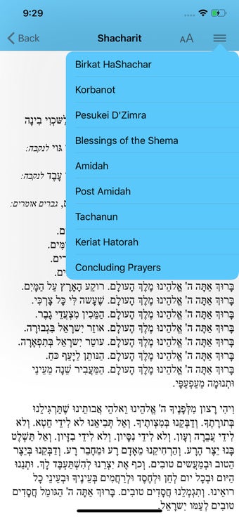 Imagen 1 para Siddur - Daven Anywhere