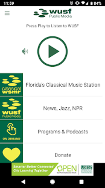 Image 1 for WUSF Public Media App