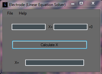 Image 0 for Electrode (Linear Equatio…