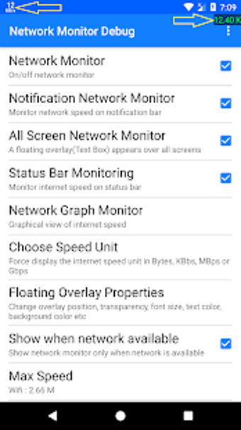 Imagen 1 para Live Internet Speed Monit…