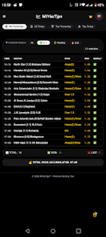 Image 0 for MiYauTip:Football Betting…