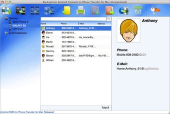 Image 0 for Backuptrans Android Conta…