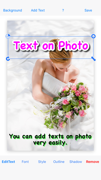 Imagen 0 para Text on Photo
