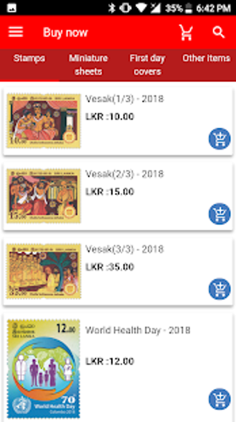 Image 2 for SLPost Stamps App
