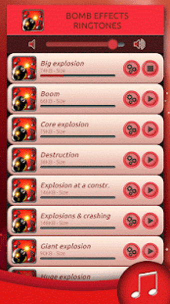 Image 0 for Bomb Effects Ringtones