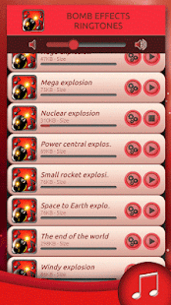 Image 2 for Bomb Effects Ringtones