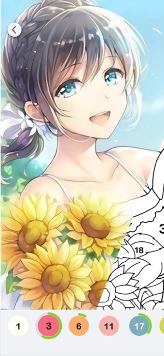 Image 2 for Anime Paint - Color By Nu…