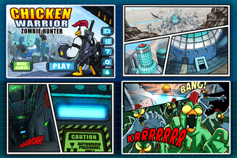Imagen 3 para Chicken Warrior:Zombie Hu…