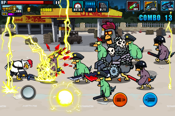 Image 3 for Chicken Warrior:Zombie Hu…