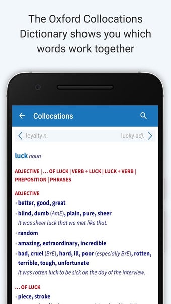 Imagen 2 para Oxford Collocations Dicti…