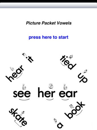 Imagen 0 para Picture Packets - Vowels