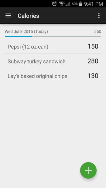 Imagen 0 para Simple Calorie Counter