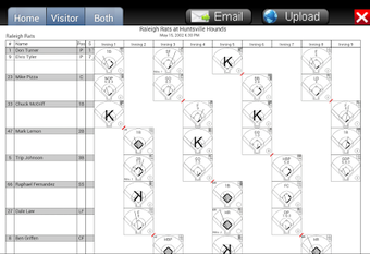 Imagen 1 para Baseball ScoreBook - Lite