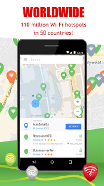 Image 2 for Free WiFi: WiFi map, WiFi…