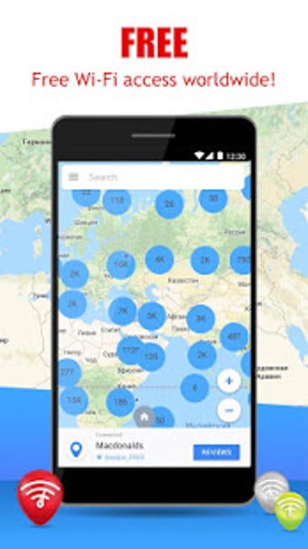 Image 1 for Free WiFi: WiFi map, WiFi…