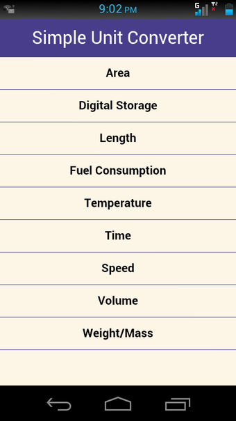 Imagen 0 para Simple Unit Converter