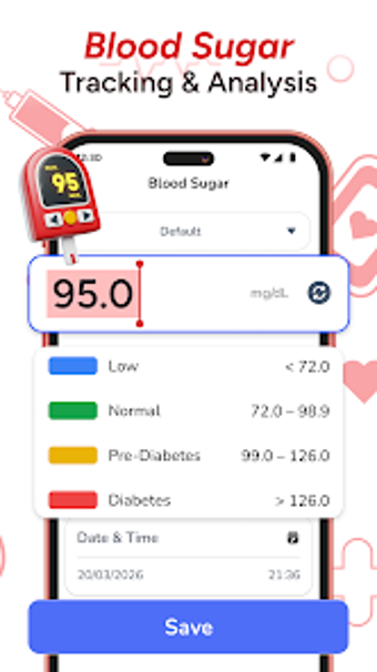 Image 0 for Blood Sugar BP  Heart Mon…