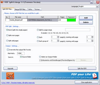 Image 0 for 7-PDF Split And Merge