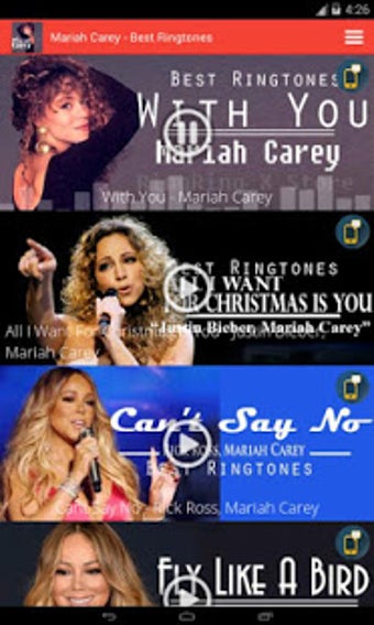 Image 0 for Mariah Carey - Best Ringt…