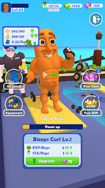 Image 0 for Gym Clicker: Touch Man