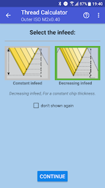 Imagen 0 para Thread calculator Pro