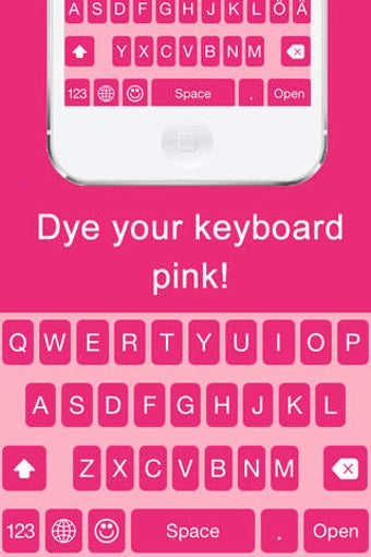 Image 0 for Pink Keyboard Free