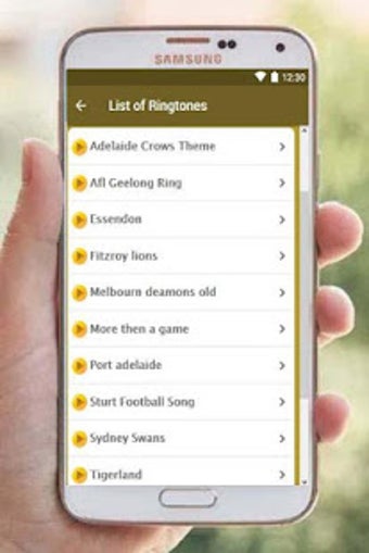 Image 1 for Afl ringtones