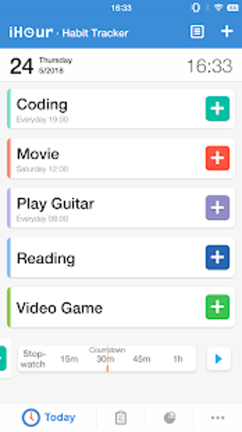 Image 1 for iHour - Habit & Skill Tra…