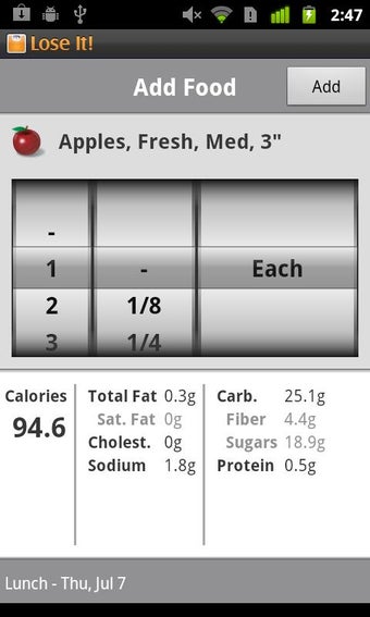 Image 3 for Lose It - Calorie Counter