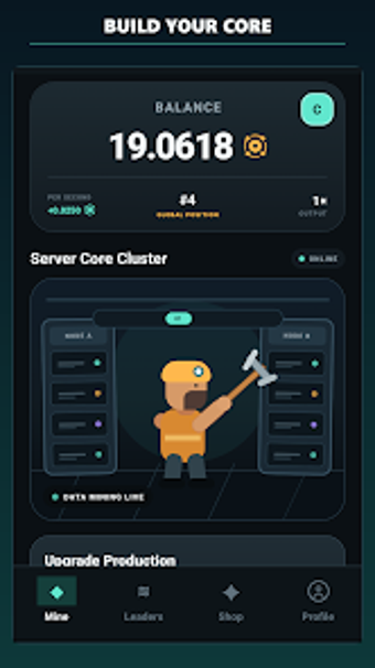 Image 0 for CoreBurrow: Idle Miner