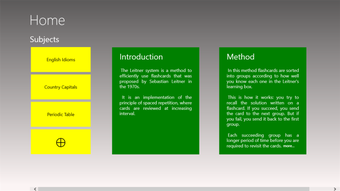 Imagen 1 para Leitner System for Window…