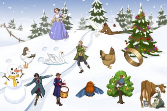 Image 0 for 12 Days of Christmas Free