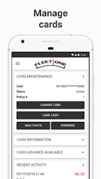 Image 1 for Fleet One CarrierControl