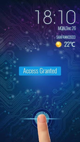 Imagen 3 para fingerprint style lock sc…
