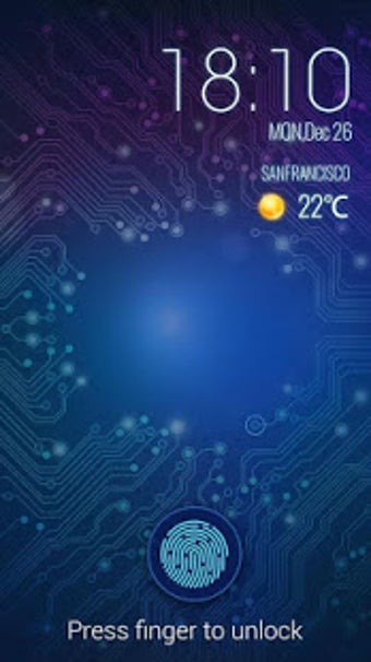 Imagen 2 para fingerprint style lock sc…
