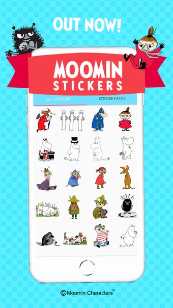 Imagen 0 para Moomin Sticker App