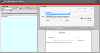 Image 3 for Accelmax Cheque Writer Fr…