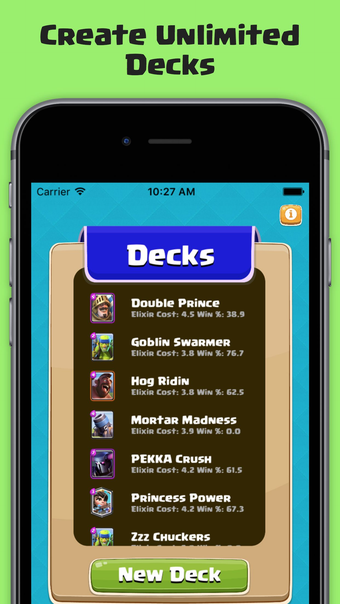 Imagen 0 para Deck Builder For Clash Ro…