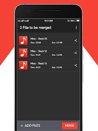 Imagen 2 para MP3 Merger : Audio Joiner