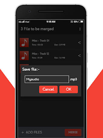 Imagen 1 para MP3 Merger : Audio Joiner